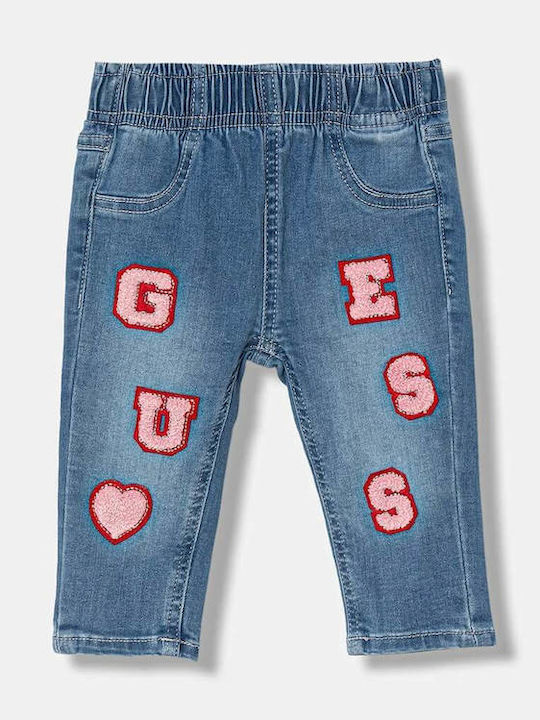 Guess Pantalon Jeans Pentru Copii Albastru