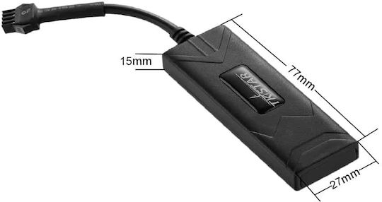 Tkstar TK806 4G Mini GPS Tracker με GSM για Αυτοκίνητα & Φορτηγά