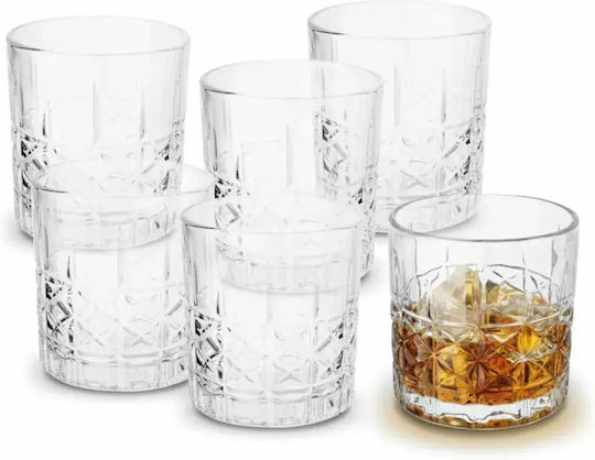 Set Pahare Whiskey Din Sticlă 335ml 6 Bucăți
