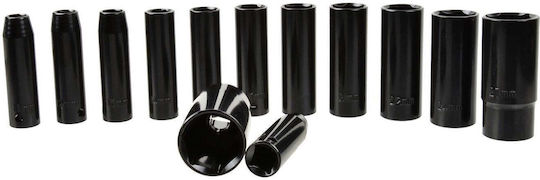 Geko Prize Hexagonale Lungi Cu Gazdă Cadru 1/2" Set 13 Bucăți