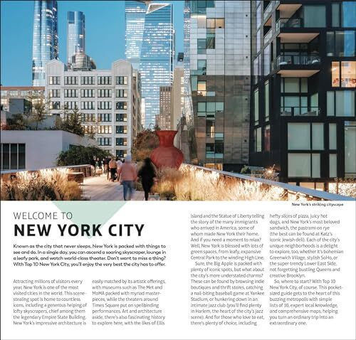 Dk Top 10 New York City - Dorling Kindersley Ltd - Paperback / Softback