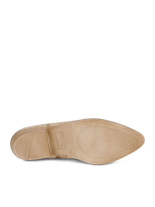 Damenstiefel Beige