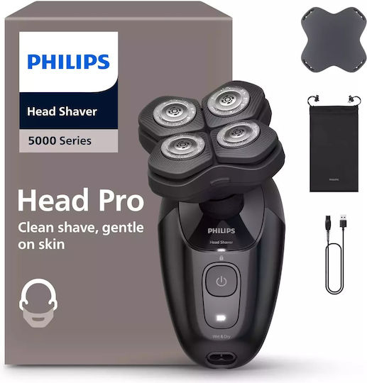 Philips Series 5000 HS5980/15 Rotating Rechargeable Electric Shaver for Face