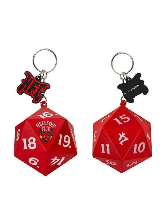 Stranger Things Hellfire Club Squishy Keychain