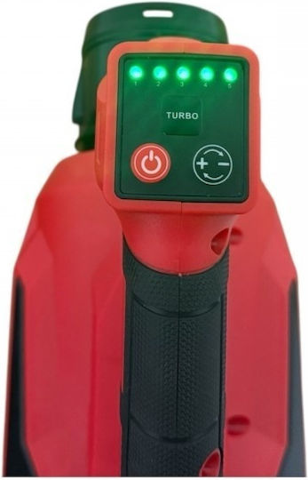 TopTech Handgeführter Laubbläser 36V mit 1 Batterie 8Ah & Lautstärkeregelung mit maximaler Luftgeschwindigkeit 80 km/h
