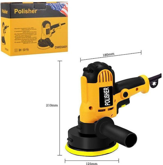 Drehbarer Handheld-Poliermaschine 700W mit Einstellbarer Geschwindigkeit
