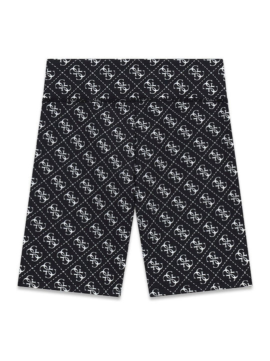 Kids Short Cycling Leggings Black