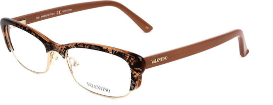 Valentino Eyeglasses Women Lens Bridge Temple 52 17 135 Mm V2117-208