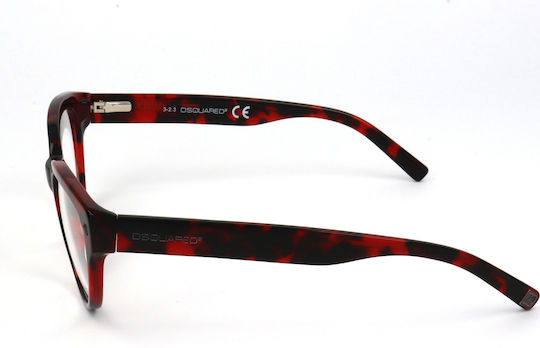 Dsquared2 Eyeglasses Women Lens Bridge Temple 53 17 140 Mm Dq5128-55