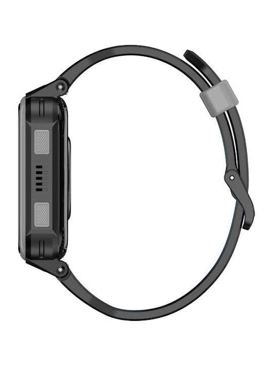 Kids Smartwatch 45.72mm WatchMe AI K10 4G with GPS & Camera Black KBLGK10BLK