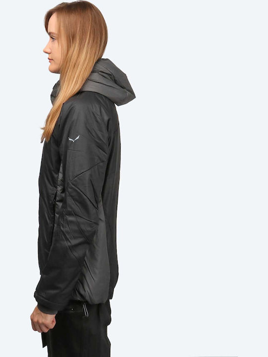 Ortles Prl Damen Jacken für Winter Schwarz