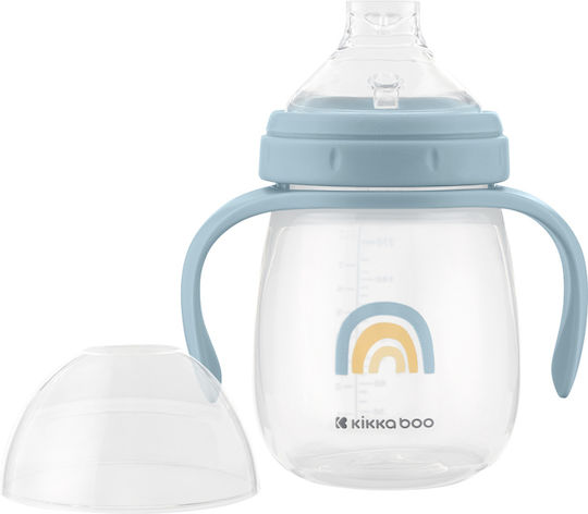 Kikka Boo Toddler Cup Stripy Friends Made of Blue Silicone 240ml