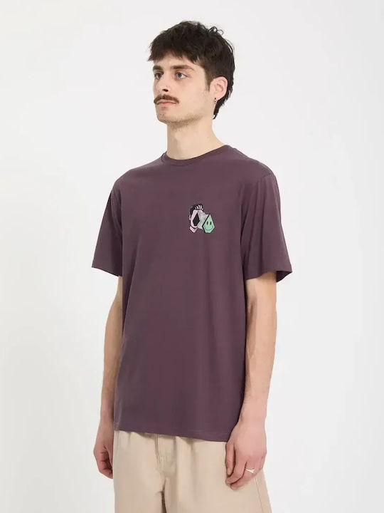 T-Shirt Burgundisch