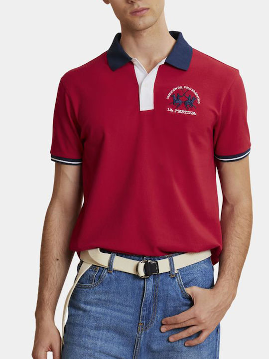 La Martina Polo Bluza Roșie