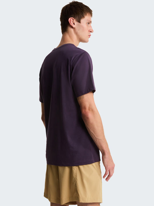 Simple Dome T-shirt Purple