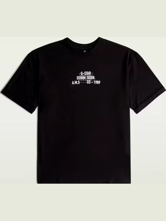 G-Star Raw Μπλούζα Μαύρη