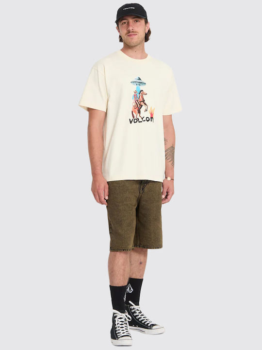 T-shirt Εκρού