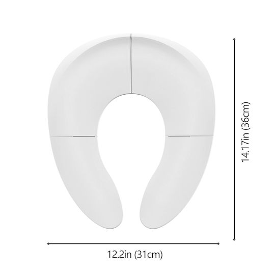 Baby Wise Lorreli Kleinkinder-Toilettensitze Weiß