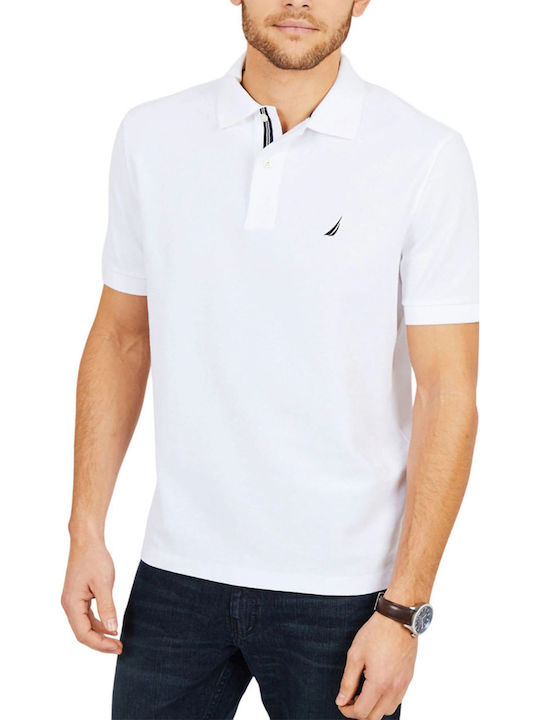 Performance Polo Short Sleeve Blouse White
