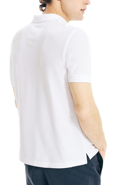 Performance Polo Short Sleeve Blouse White
