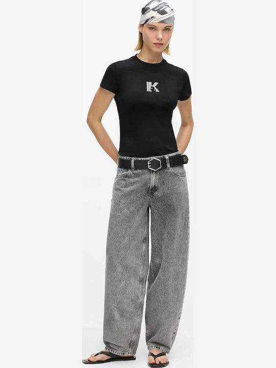 Logo Women's T-shirt Black