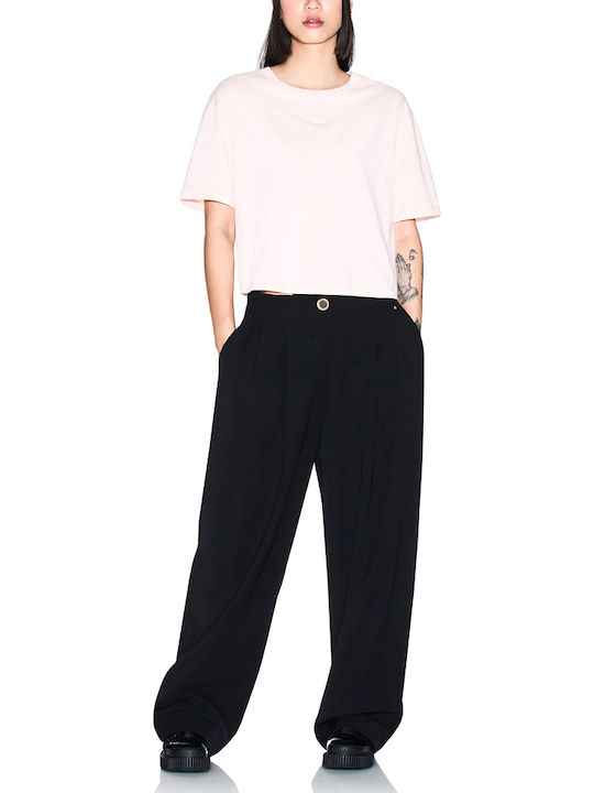 Women's Crop T-shirt Pink