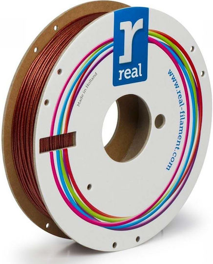 Real Filament PLA 3D Printer Filament 1.75mm Sparkle Ruby Red 0.5kg 1τμχ (Spool)