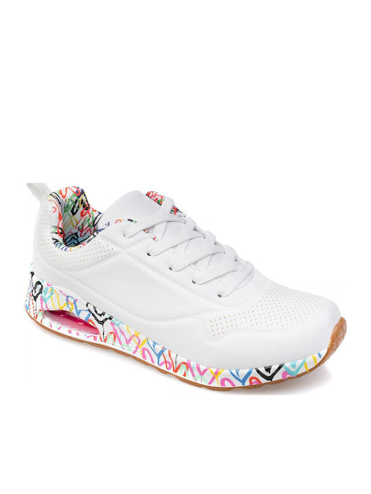 Γυναικεία Sneakers Λευκο