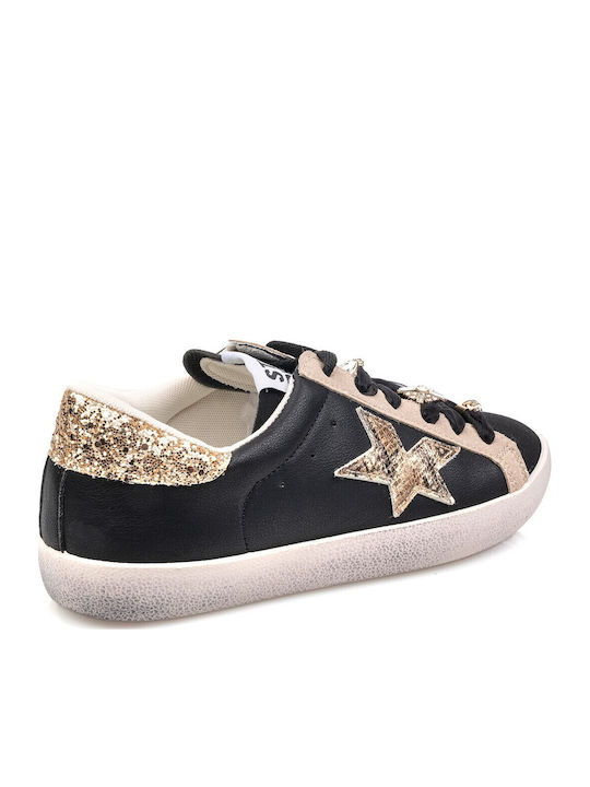 Damen Sneakers Schwarz