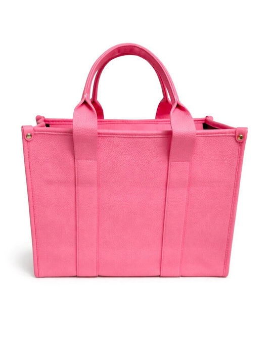 Damentasche Tote Handtasche Fuchsie