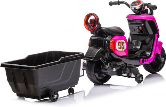 Motocicletă Pentru Copii Electrică 6 Volți Roz
