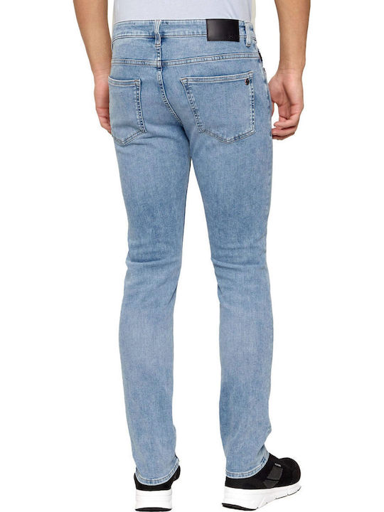 Delaware Herren Jeanshose Elastische mit Schlank Anwendung Hellblau