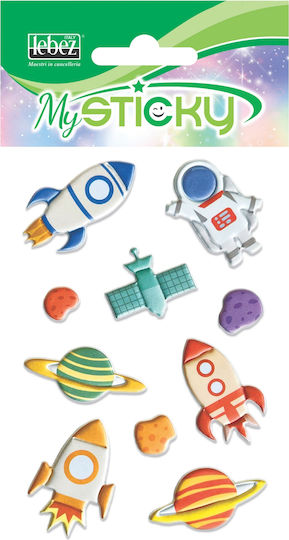 Lebez Lebez Kinder Handwerk Spielzeug Aufkleber Verschiedene Designs 1St