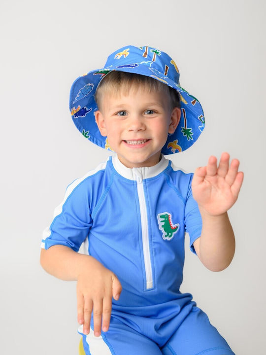 Zoocchini Παιδικό Μαγιό Ολόσωμο Dino/med Blue