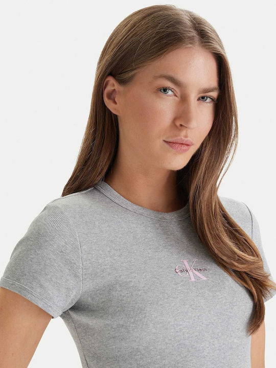 Лятна Mini T-shirt Рокля Сива