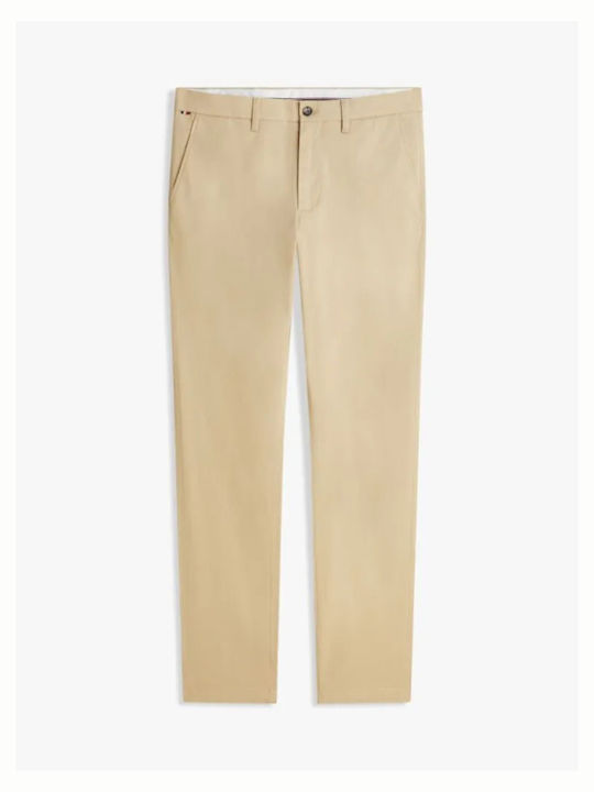 Bleecker Elastic Trousers in Slim Fit Sandalwood