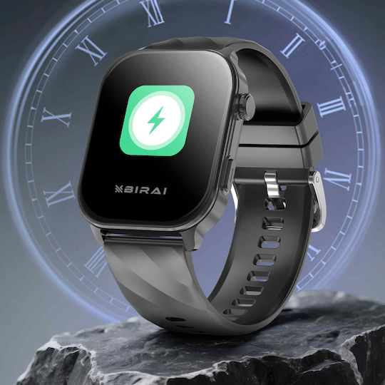 Active VLC211 Smartwatch με Παλμογράφο (Γκρι - Large)