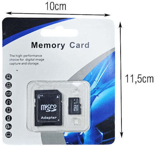 Micro 16GB Klasse 10 mit Adapter