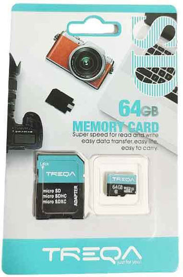 Micro SDHC 64GB Clasa 10 cu adaptor