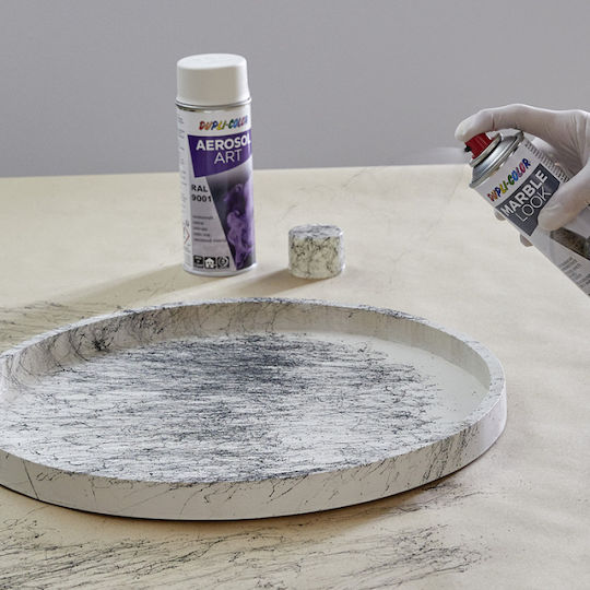 Dupli Color Σπρέι Βαφής Marble Look Ασημί Silver 200ml