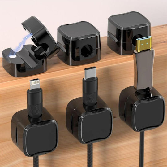 Magnetic Desk Cable Organizer Clip 9 Pcs Spv