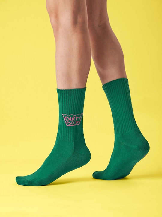 Dirty Socks Μονόχρωμες Κάλτσες Green