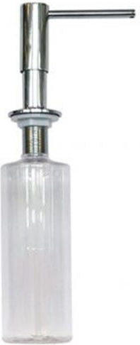 Alveus Detergent Εντοιχιζόμενο Dispenser Κουζίνας Μεταλλικό Ασημί 500ml