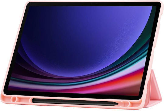 Tri-Fold Flip Cover Rose Gold Samsung Galaxy Tab S10 Fe / S10 Lite
