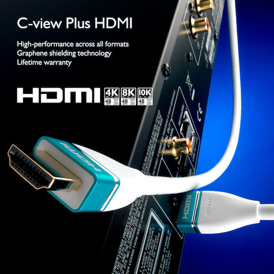 Chord C-view HDMI-Kabel Male - HDMI-Stecker 2m Schwarz