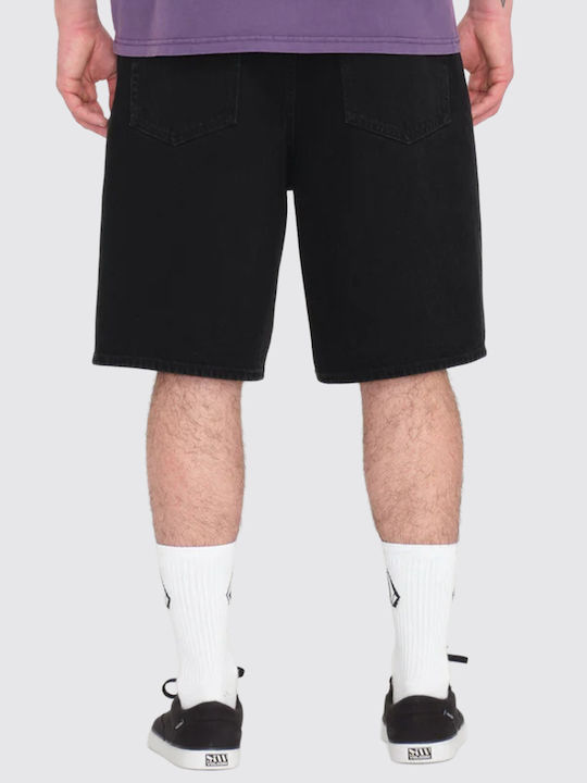 Billow Ανδρική Βερμούδα Τζιν Blk
