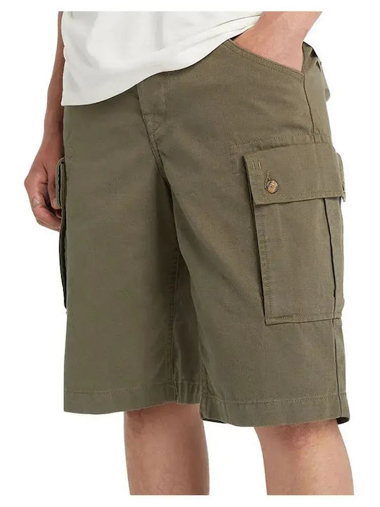 Twill Ανδρική Βερμούδα Cargo Χακί