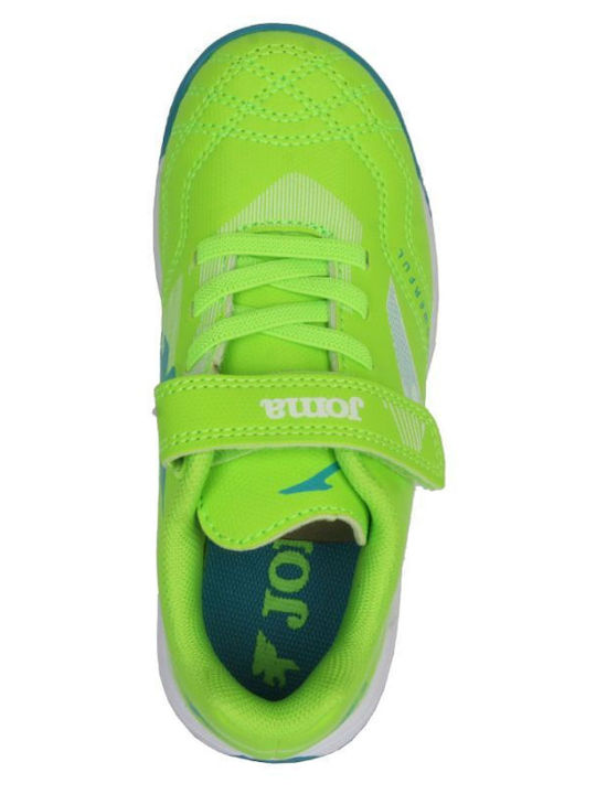 TF Kids Soccer Cleats and Shoes with Turf Green