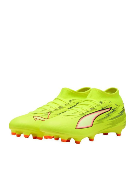 PUMA Ultra 6 Play+ Футболни Обувки с Бутони FG/AG Бежови