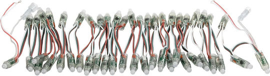 GloboStar LED Modul 5V 0,3W RGB 50 Stück 73720